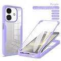 360 ° Custodia completa per Oppo A3x A3 4G 5G A40 A40m A60 (LATAM) Protezione schermo Flim Cover rigida per telefono OppoA3x CPH2641 CPH2681