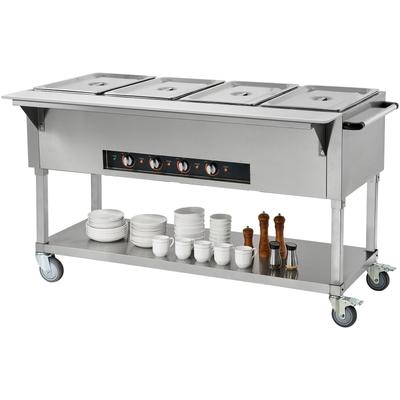 Commercial Food Warmer Food Grade Stainless Steel Server for Party Restaurant