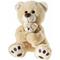 Heunec 504868 - BAER hellbraun mit Baby, 25 cm - Heunec