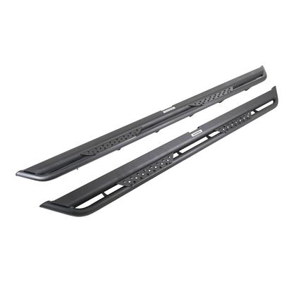 Go Rhino Running Boards Steel Textured Black, Lifetime limited warranty on material & construction, 5-year finish DT4052T