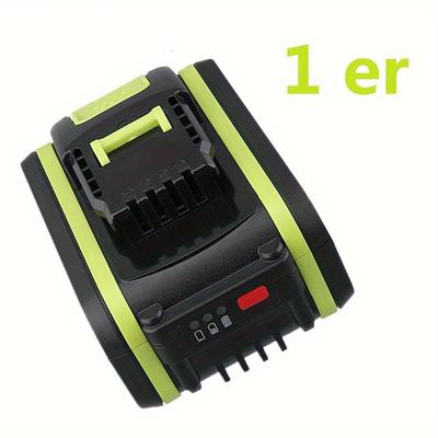TEMU 1pc 20v 8.0ah Lithium-ion Rechargeable Battery Pack, Compatible With Wx390 Wx176 Wx178, Durable Metal & Plastic Construction, Dissipation, No Electricity Needed For Charging Image