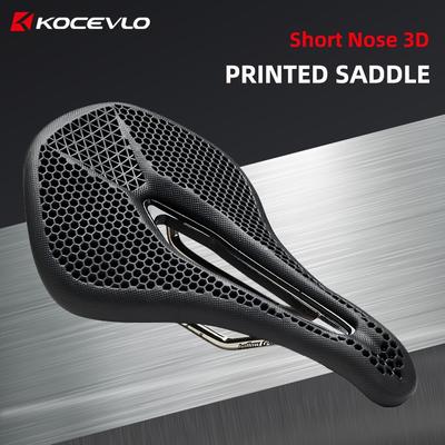 TEMU Ultra- Printed Bike Seat - Comfortable, For Mountain & Road Bikes With Microfell Cover And Padding Image