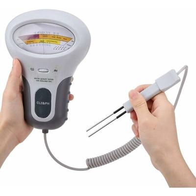 Ahlsen - Multifunktions-LCD-Digitaltester, PC-102B CL2 – pH-Chlor-Tester für Schwimmbad, Image
