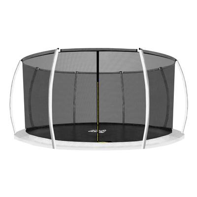 Aga24 - Aga Sicherheitsnetz für Trampolin mit Innennetz 366 cm für 8 Stangen Schwarz Image