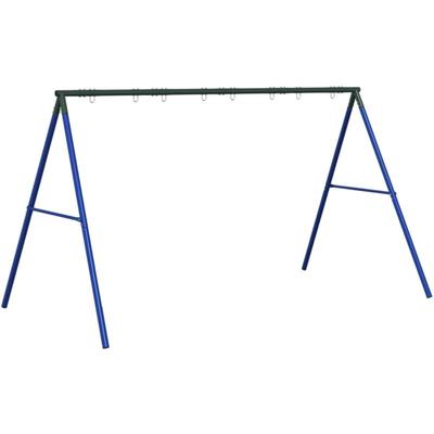 Vidaxl - Schaukelgestell mit 8 Haken Blau Stahl Image