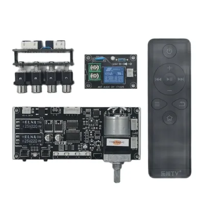 ALPS Motor Potentiometer Lautstärke Fernbedienung Vorverstärker Board Audio Signal Auswahl Switch Image