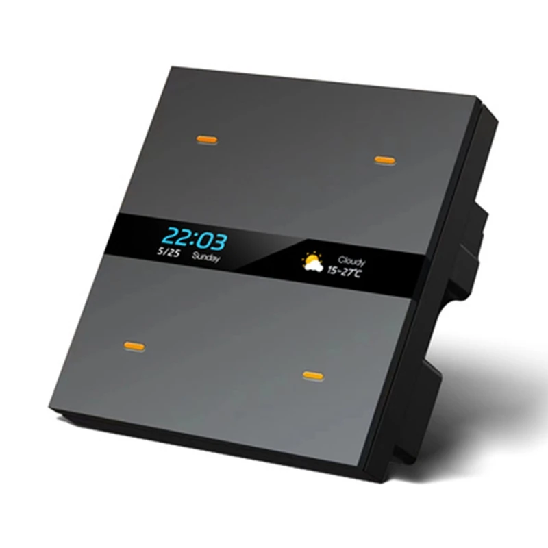 ABGZ-Tuya Zigbee Smart Scene Switch Beleuchtung Smart Control Scene Control Switch Panel Smart Socket Smart Switch 485 86 Box Image