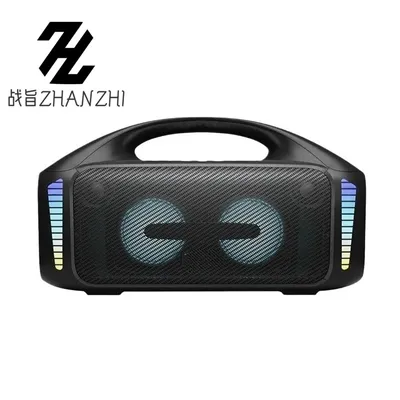 Good Tribit Tragbarer Bluetooth-Lautsprecher, 90 W, StormBox Blast, kabelloser Außenlautsprecher, IPX7 wasserdicht, Party-Camping-Lautsprecher, 30 Stunden Image