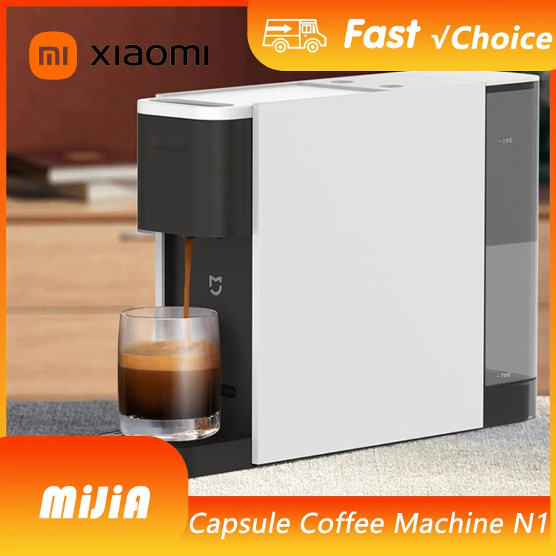 Neue Xiaomi Mijia Kapselkaffeemaschine N1 Kaffeemaschine S1301 Kleine Größe 10 Minuten automatische Abschaltung Espresso Cafe Küchenmaschine Image