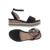 Anna Field Damen Sandale, Gr. 35, schwarz, kein Etikett