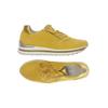 Gabor Damen Sneakers, Gr. 4.5, orange, Leder