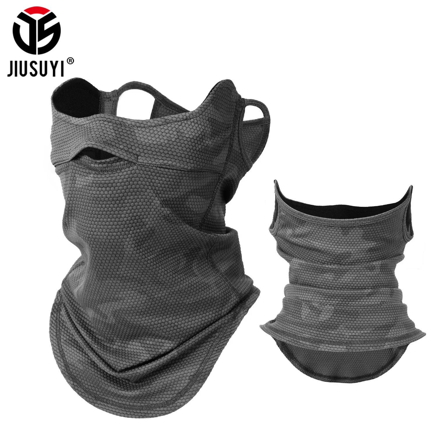 Sommer Eis Cool Bandana Ohr Hängen Schal Sport Sonnenschutz Gesichtsmaske Wandern Camping Taktische Angeln Fahrrad Ski Hals Abdeckung Image