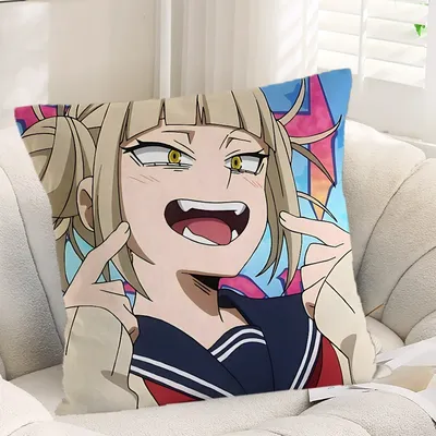Anime Himiko Toga Kissen für dekoratives Sofa, Heim- und Dekoration, Kissenbezüge, Wohnzimmer, Image