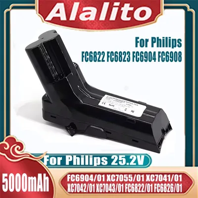 25,2 V Ersatzakku für Philips Akku-Staubsauger FC6826/01 XC8147/01 FC6903/01 FC6908 FC6823 XC8047/01 Image