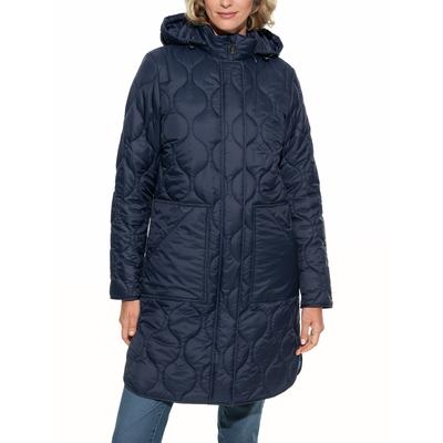 Walbusch Damen Sandwich-Leicht-Steppmantel Blau Image