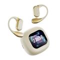 Auricolari Q18 con Gancio per Orecchio Touch Screen a Colori Completi Cancellazione del Rumore Auricolari Bluetooth Multifunzionali Touch Screen OWS