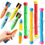 Jouets de piscine de plongée pour enfants, jeux de piscine amusants d'été, jouets coulants d'eau,