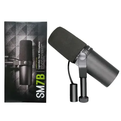 SM7B microphone dynamic microphone podcast studio set for Live/Stage Recording Podcasting cardioid