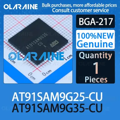 AT91SAM9G25-CU AT91SAM9G35-CU BGA-217 100%New Embedded Microprocessor MPU 32 bit The maximum clock
