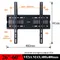 Support mural de télévision fixe en acier laminé à froid noir, pour téléviseurs LCD LED 26 à 60