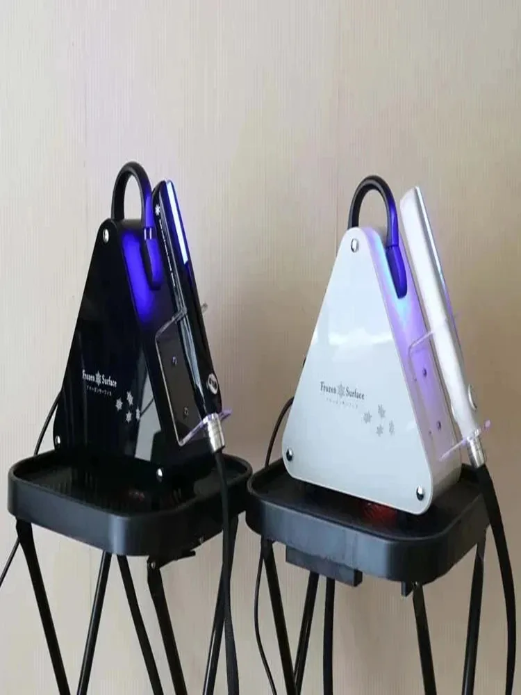 2025new Hair Straight Care Machine Ice Cold Cryotherapy Flat Iron Ice Repair Hair Care Therapy Cool Treatment Device