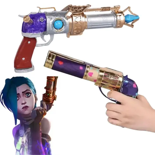 Arcane Jinx – armes de Cosplay, gants de ceinture, couvre-doigts, accessoires de Costume, déguisement fantaisie, Costume d'halloween pour jeu de rôle