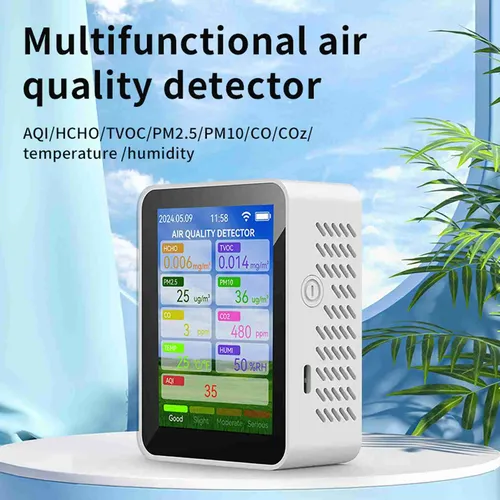 Testeur multifonctionnel détecteur de qualité de l'air PM2.5 CO CO2 température humidité moniteur de