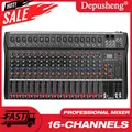 Mixer digitale professionale Blueteeth a 16 canali DJ Musica Karaoke Console di missaggio audio stereo per la registrazione sul palco