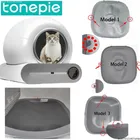 Capsula inferiore per bidone per tonepie Ti Pro Accessori per lettiera automatica per gatti Cuscinetto in silicone Lettiera per gatti Borsa per raccolta rifiuti