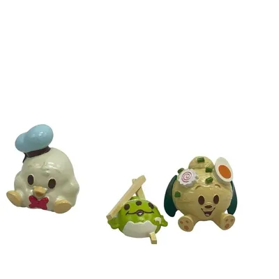Disney Toys | 2024 Disney Parks Munchlings Pluto Donald Alien Magnet Lot Of 3 | Color: Red | Size: Osg