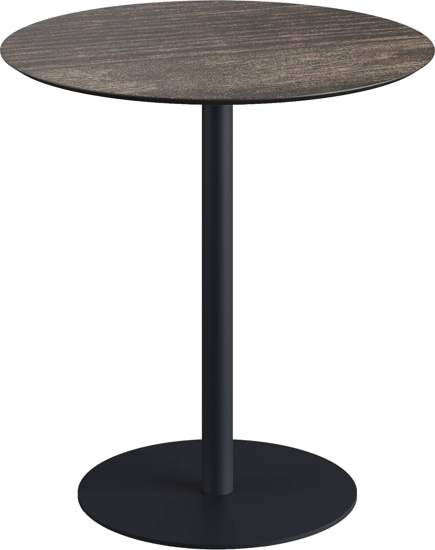 Klapptisch ESSENTIALS "Urban", schwarz (schwarz, riverwashed wood, schwarz), B:70cm H:73,2cm T:70cm, Pulverbeschichteter Stahl, Tische, in verschiedenen Ausführungen