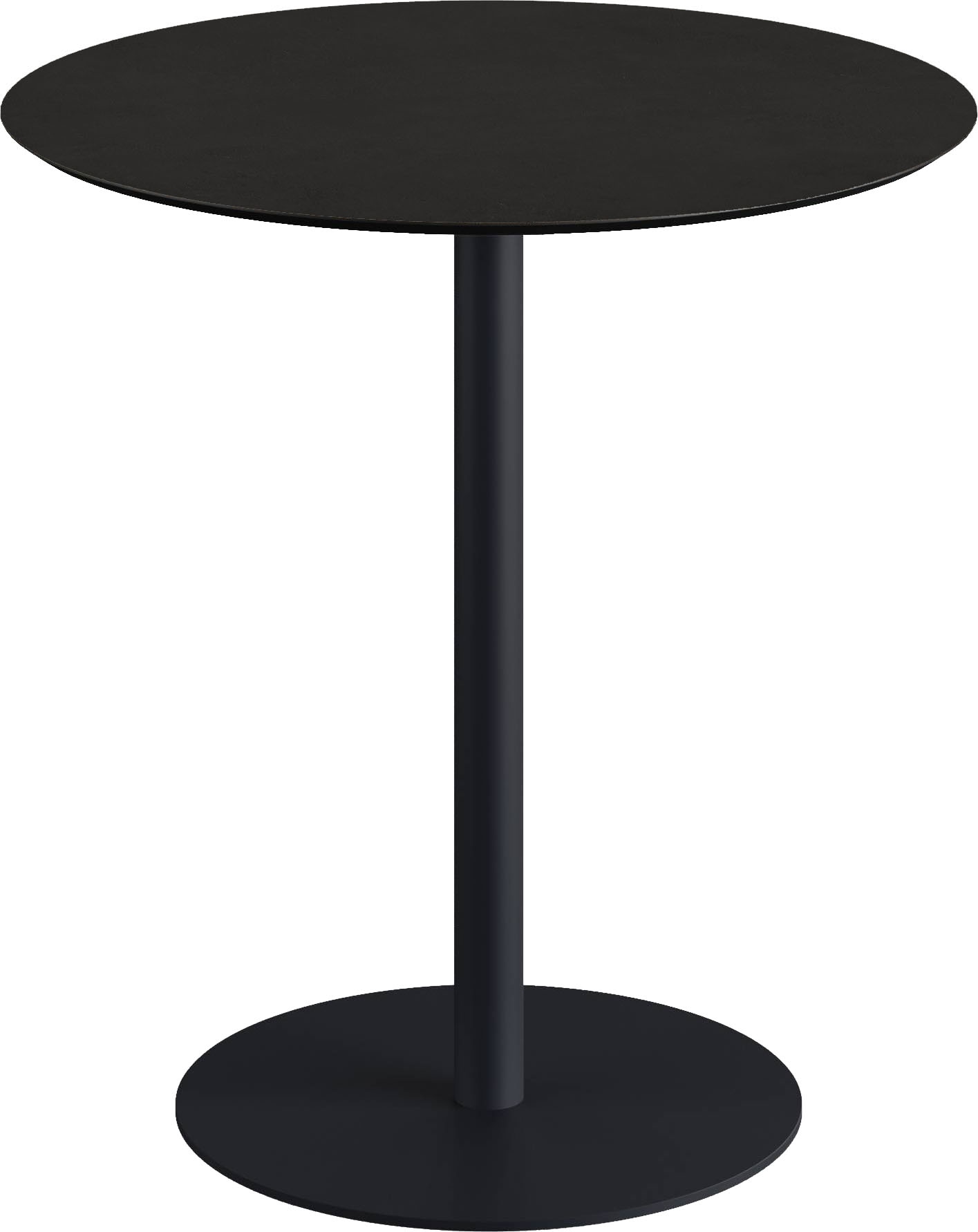 Klapptisch ESSENTIALS "Urban", schwarz (schwarz, schwarz, schwarz), B:70cm H:73,2cm T:70cm, Pulverbeschichteter Stahl, Tische, in verschiedenen Ausführungen