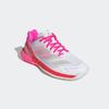 Tennisschuh ADIDAS PERFORMANCE, Gr. 39, cloud weiß, champagne metallic, lucid pink, Textil, Synthetik, sportlich, Schuhe