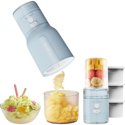 Shaved Ice Machine & Juice Blender 2 in 1, Snow Cone Machine Ice Shaver Machine, Portable Blender for Shakes and Smoothies