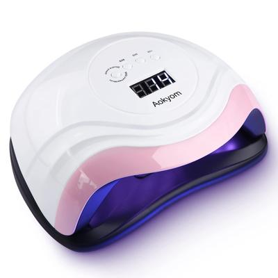 TEMU Nail Dryer, Professional Nail Lamp With 4 Timer, Lcd Display And Smart Sensor For Finger/toe Nails Image