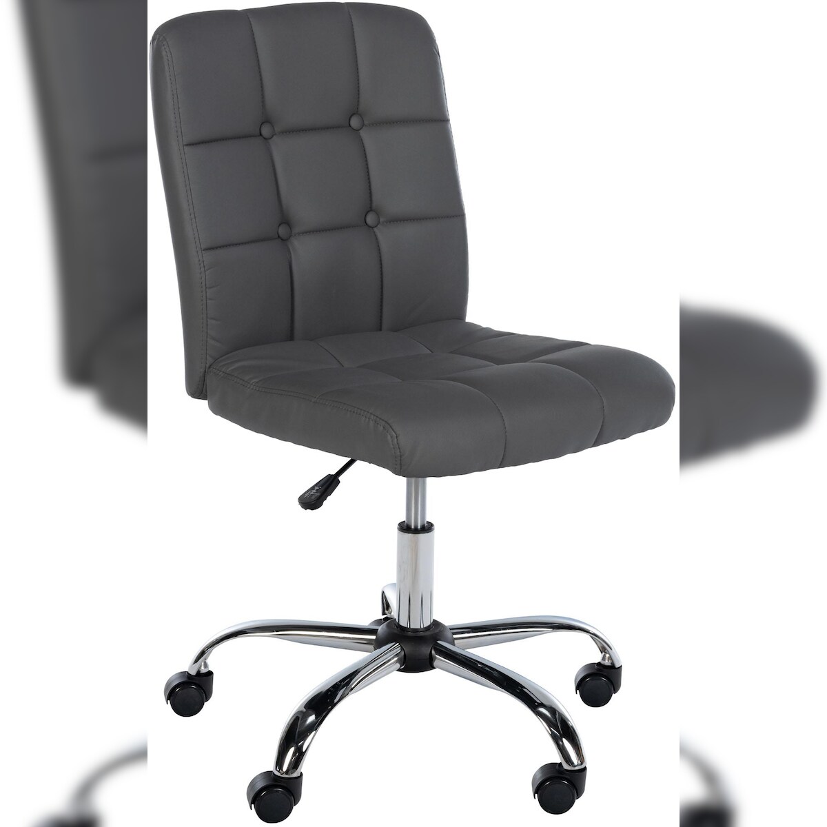 CLP Bürostuhl Trenton Kunstleder grau Image