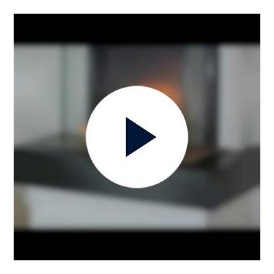 muenkel design Garda [moderner Design Ethanolkamin]: Jura (Schiefer beige) - safety burner 450 - Haube Weiß Image