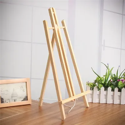1PC Table Easel Beech Wood For Artist Easel Painting Craft Wooden Picture Stand For Party Decoration Art Supplies 30cm/40cm/50cm