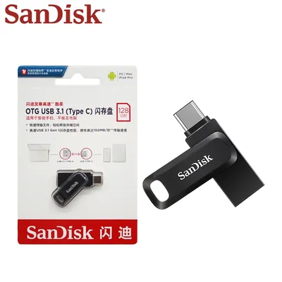 Original SanDisk USB 3.1 OTG Typ C/A Memory Stick 64 GB 128 GB USB Stick 256 GB 512 GB Image