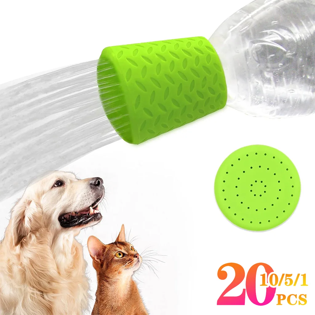 1-20PCS Pet Dusche Silikon Haustier Dusche Kopf Outdoor Dusche Katze Hund Reinigung Tragbare Dusche Kopf Pet Reinigung produkte