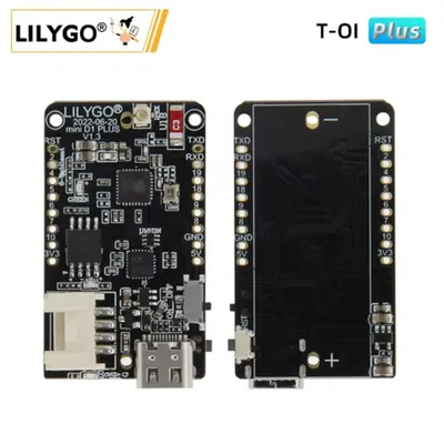 LILYGO ® TTGO T-OI Plus ESP32-C3 RISC-V MCU Wireless Modul Development Circuits Board Wi-Fi Image