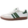 Sneaker PANTOFOLA D´ORO "BALLARE", Gr. 41, grün (weiß, grün), Leder, sportlich, Schuhe