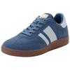 Sneaker PANTOFOLA D´ORO "BALLARE", Gr. 46, blau (blau, weiß), Leder, sportlich, Schuhe