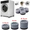 KAWAN Washing Machine Anti Vibration Pads Lifting Rubber Feet Anti Slip Mute Furniture Leveler Universal Dampers Fixed Base