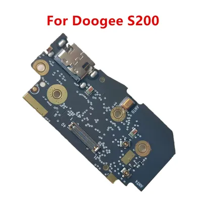 Original New For Doogee S200 Cell Phone Inside Parts Usb Board Charging Dock With Microphone MIC FPC