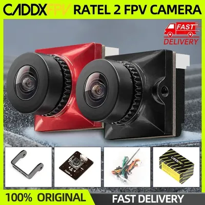 Caddx Ratel 2 V2 FPV Camera Ratel2 2.1mm Lens 16:9/4:3 NTSC/PAL Switchable Micro FPV Camera