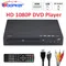 WOOPKER Lettore DVD M238 Lettore dischi HD 1080P con supporto per telecomando Lettore DVD domestico
