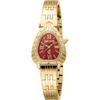 Roberto Cavalli Damenuhr Edelstahl gelbgold, rot Damen