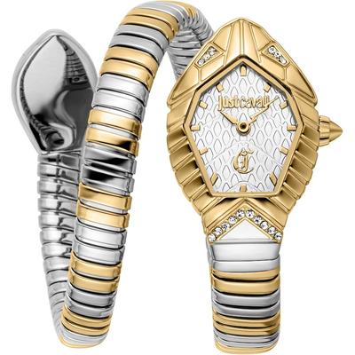 Roberto Cavalli Damenuhr Edelstahl bicolor Damen Image