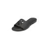 Sandale MARC O'POLO "aus edlem Kalbleder", Damen, Gr. 38, schwarz, Obermaterial: 100% Leder (Rind), unifarben, Schuhe